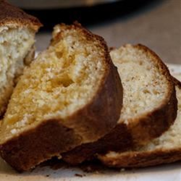 Golden Cake Batter Bread