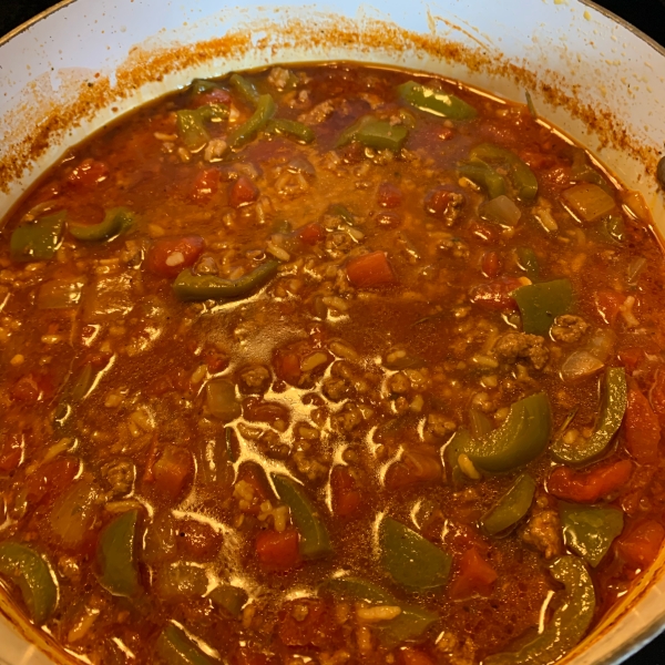 Stuffed Pepper Soup IV