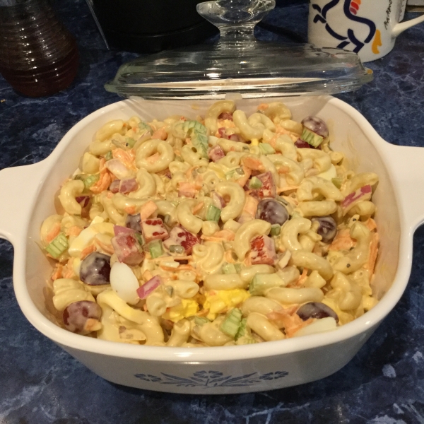 Macaroni Salad with Pickles