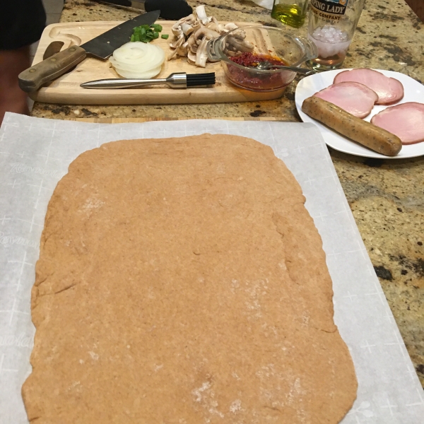 Whole Wheat and Honey Pizza Dough