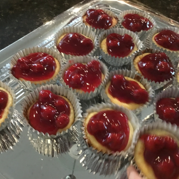 Cherry Cheesecake Cupcakes