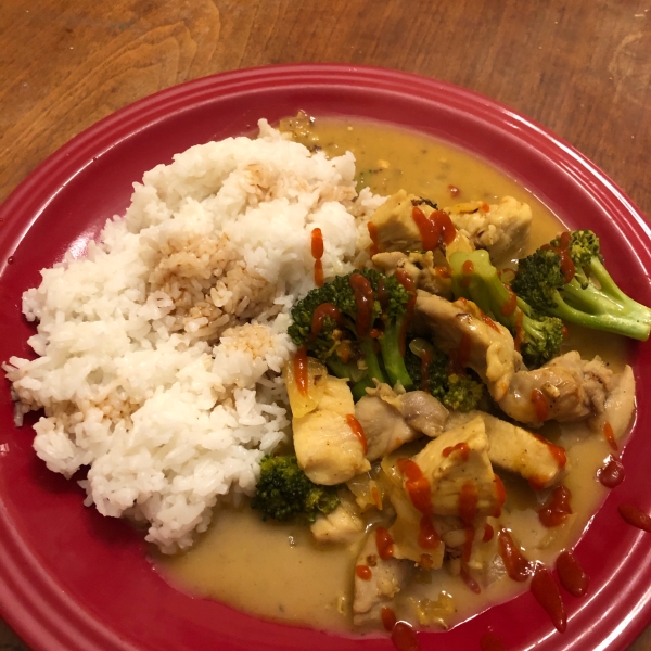 Paleo Coconut Curry Stir Fry