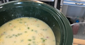 Southwestern Cauliflower and Ham Soup