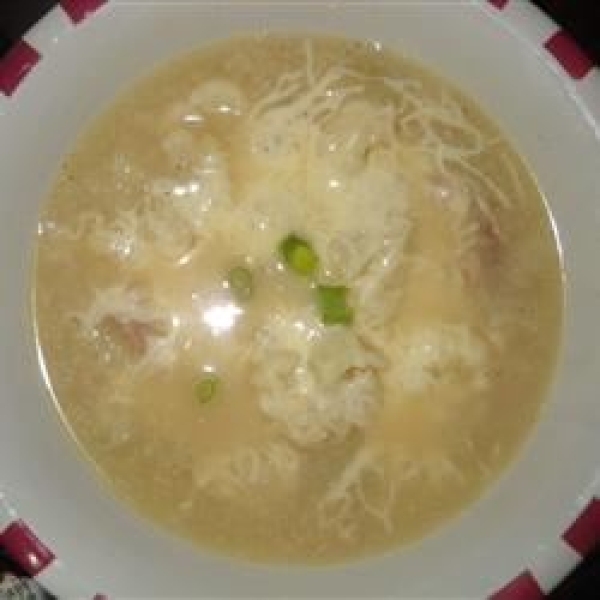 Southwestern Cauliflower and Ham Soup