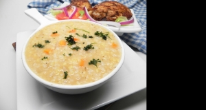 Instant Pot® Lentil and Rice Soup