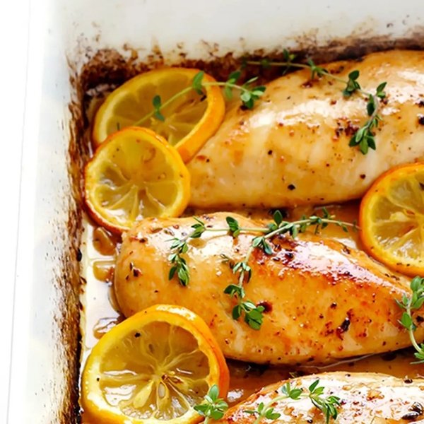 Baked Lemon-Dill Chicken Breasts