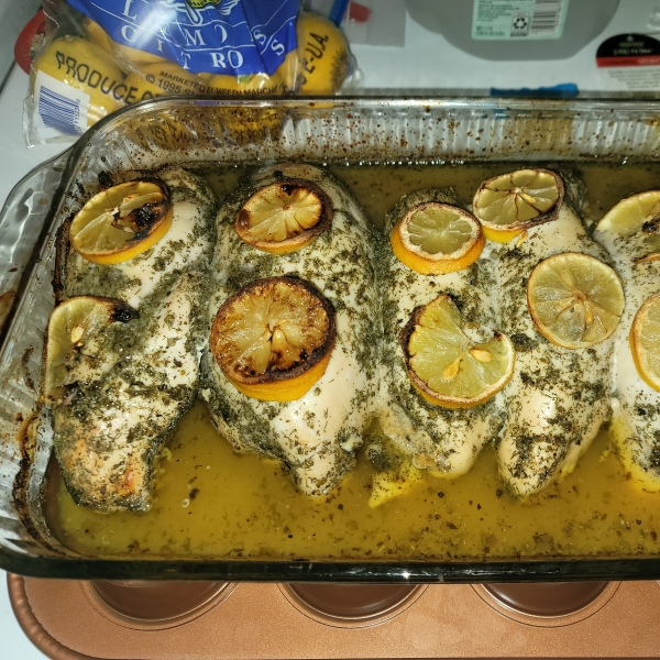 Baked Lemon-Dill Chicken Breasts