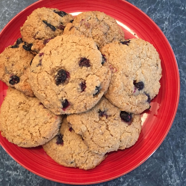 Blueberry Oatmeal Cookies