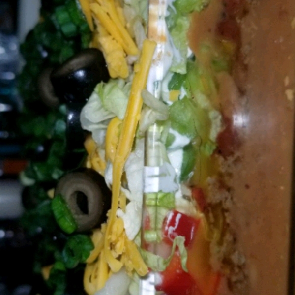 Seven Layer Taco Dip