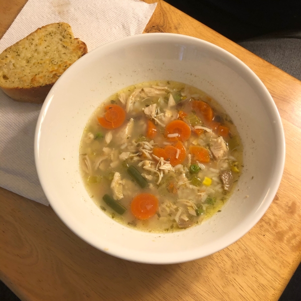 Classic Chicken and Rice Soup