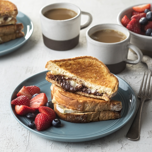 Chocolate and Brie Grilled Cheese