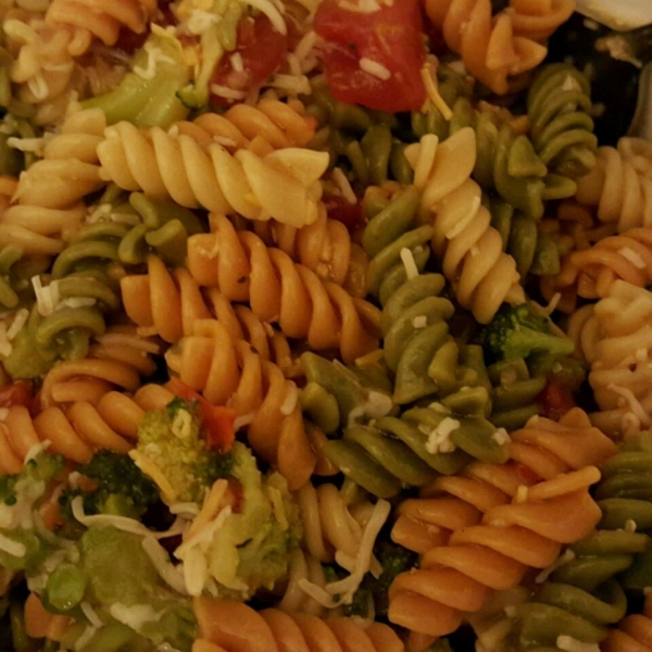 Rainbow Pasta Salad