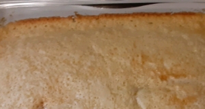 Lazy Peach Cobbler