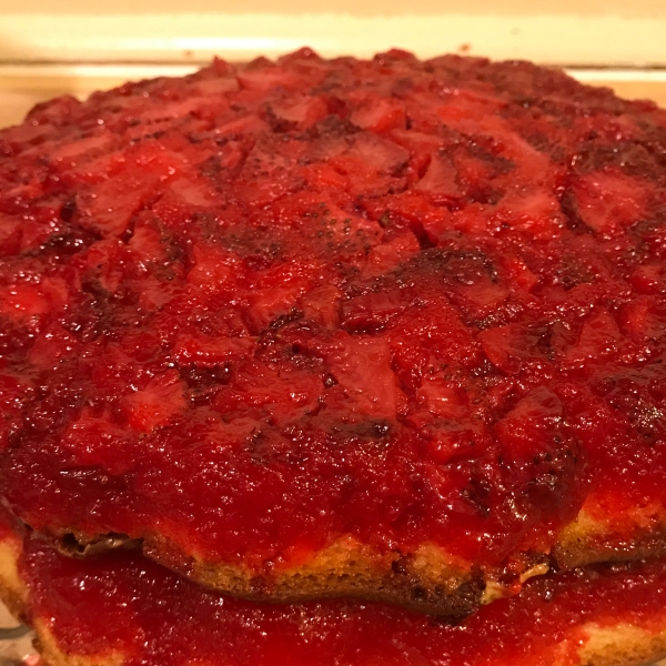 Strawberry Upside Down Cake