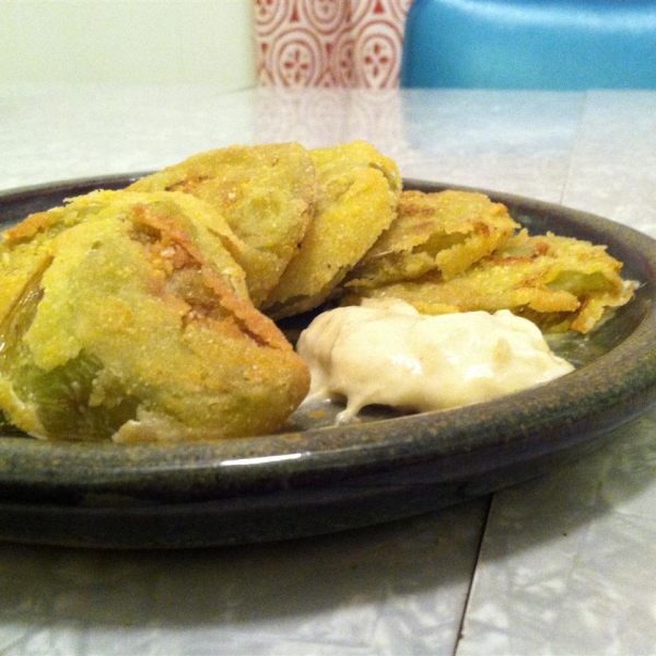 Mawmaw's Simple Fried Green Tomatoes