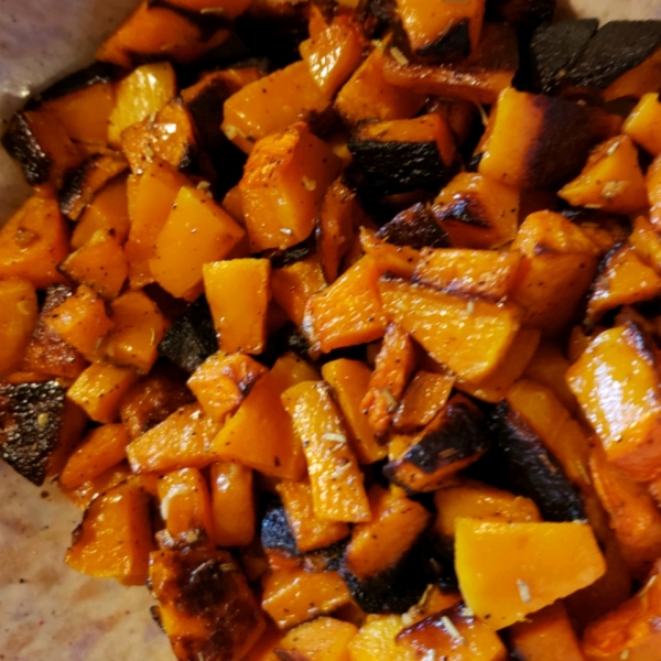 Rosemary Roasted Butternut Squash