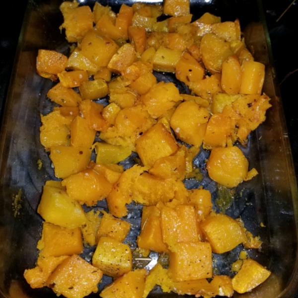 Rosemary Roasted Butternut Squash