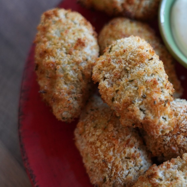 Air-Fried Artichoke Hearts with Lemony Mayo