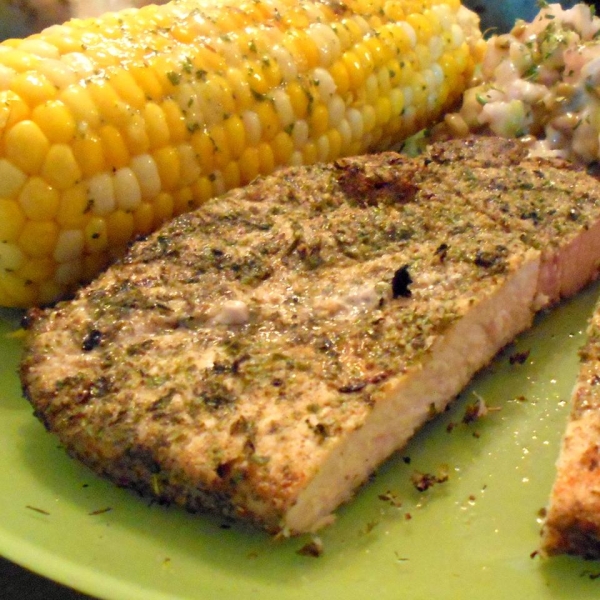 Herbed Pork Chops with Homemade Rub