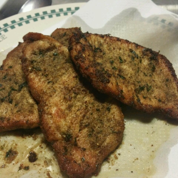 Herbed Pork Chops with Homemade Rub