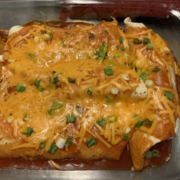 Shredded Beef Enchiladas