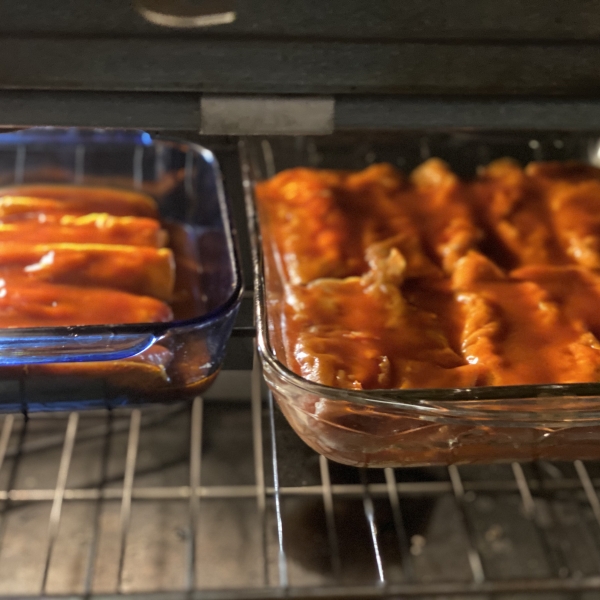 Shredded Beef Enchiladas