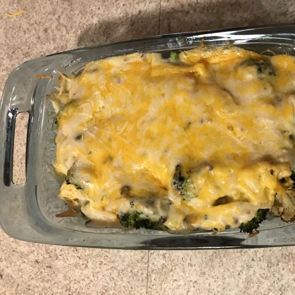 Broccoli and Cauliflower Casserole