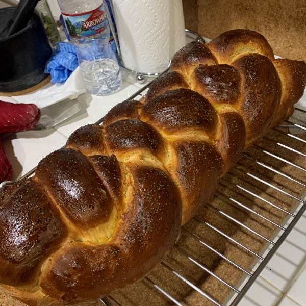 Hungarian Braided White Bread