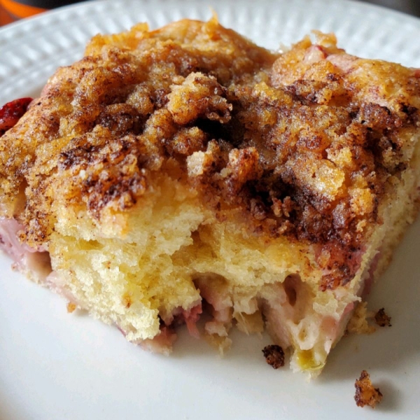 Oma's Rhubarb Cake