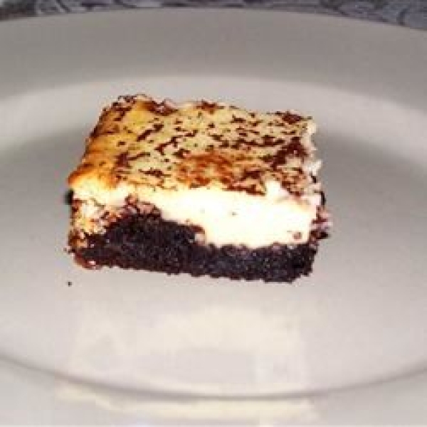 Cheesecake Topped Brownies