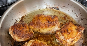 Baked Lemon-Butter Chicken Thighs