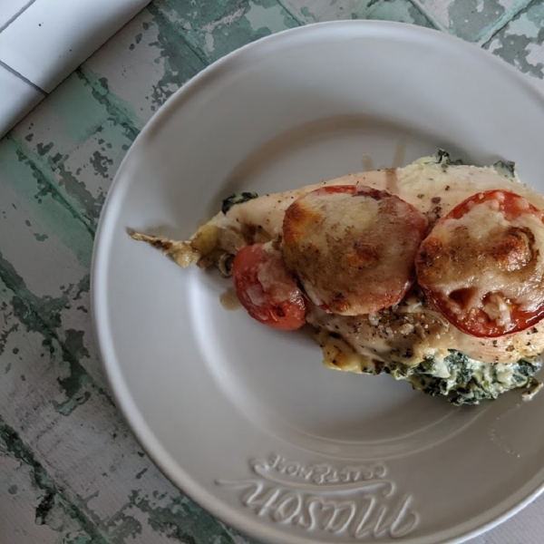 Stuffed Caprese Chicken