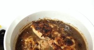 French Onion Chicken with Provolone Cheese