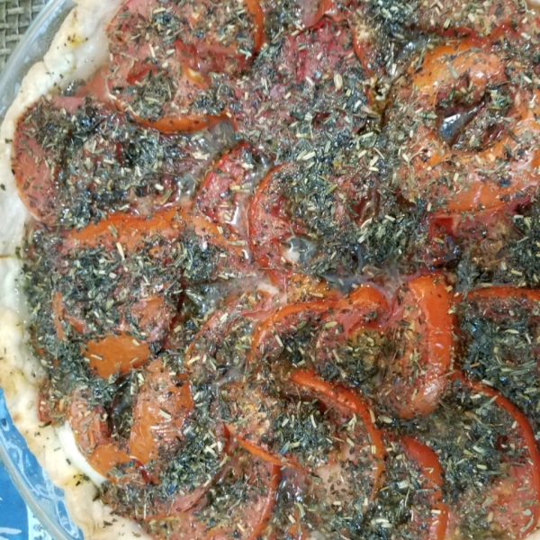 Tarte aux Moutarde (French Tomato and Mustard Pie)