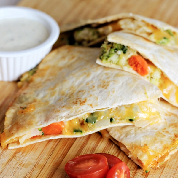 Vegetable Quesadillas