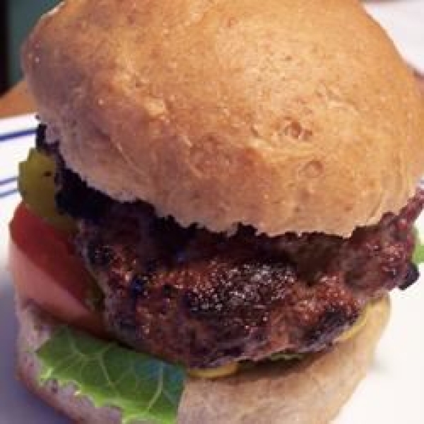 Sun-Dried Tomato and Blue Cheese Burgers
