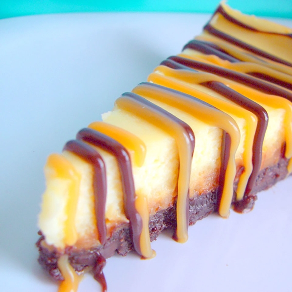 Brownie Caramel Cheesecake