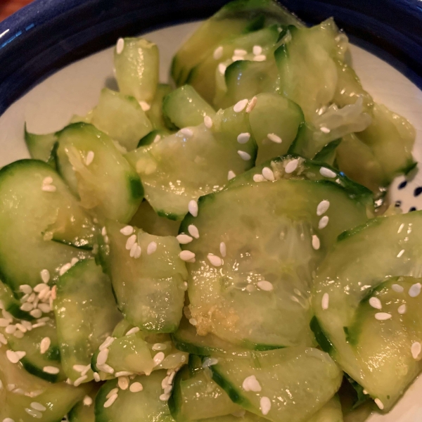 Japanese Cucumber Sunomono