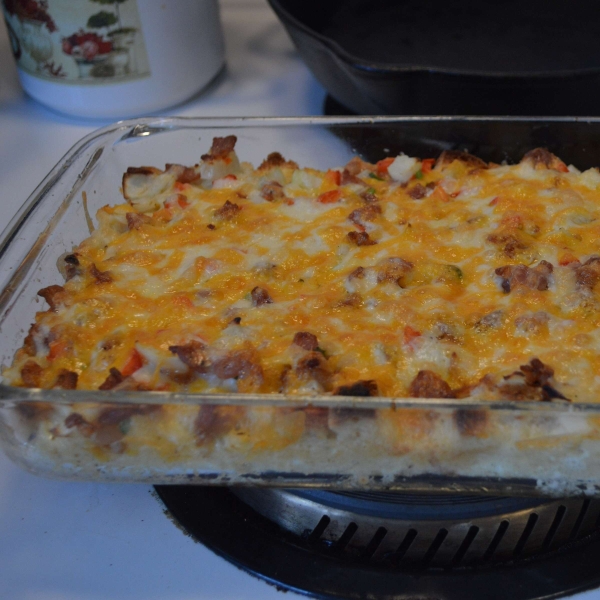 Super Easy Egg Casserole