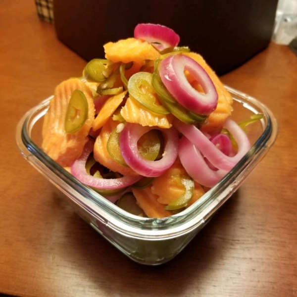 Pickled Jalapenos and Carrots