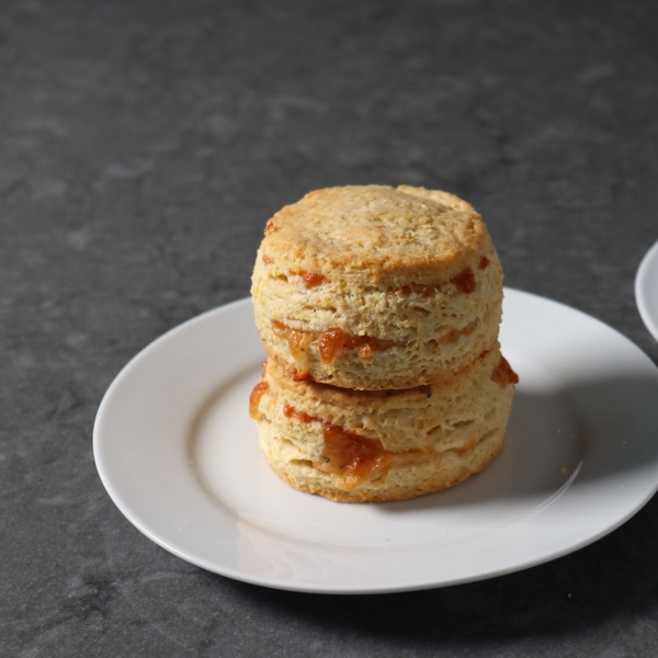 Pepper Jack Cornbread Biscuits