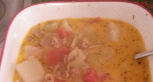 Spicy Veggie Cabbage Soup