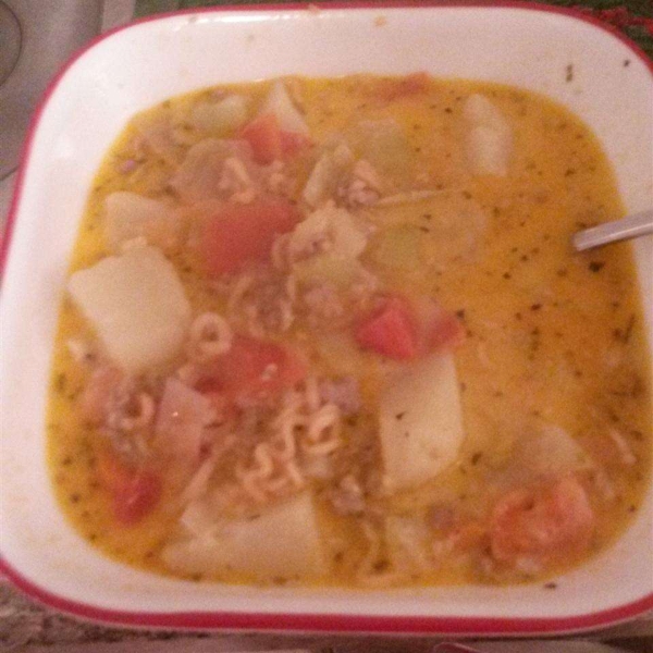 Spicy Veggie Cabbage Soup