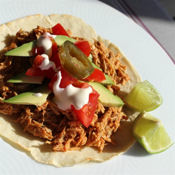 Spicy Shredded Chicken Tinga