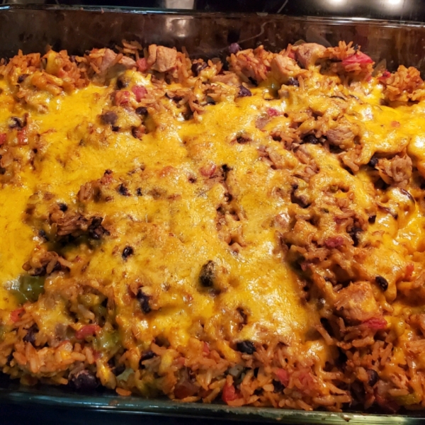 Pork and Green Chile Casserole