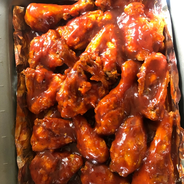 Baked BBQ Fried Chicken