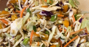 Quick and Easy Thai Style Coleslaw