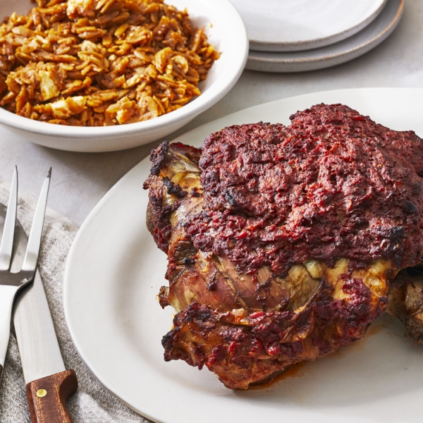 Greek Easter Roast Lamb and Orzo