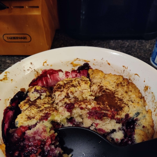 Very Best Blueberry Cobbler!