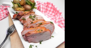 Slow Cooker Honey-Garlic Pork Loin Roast